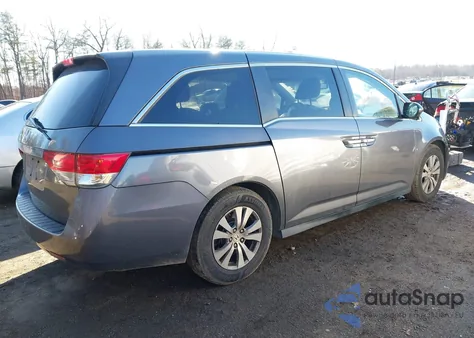 2016 Honda Odyssey Ex-L from USA, damaged, VIN 5FNRL5H61GB021519